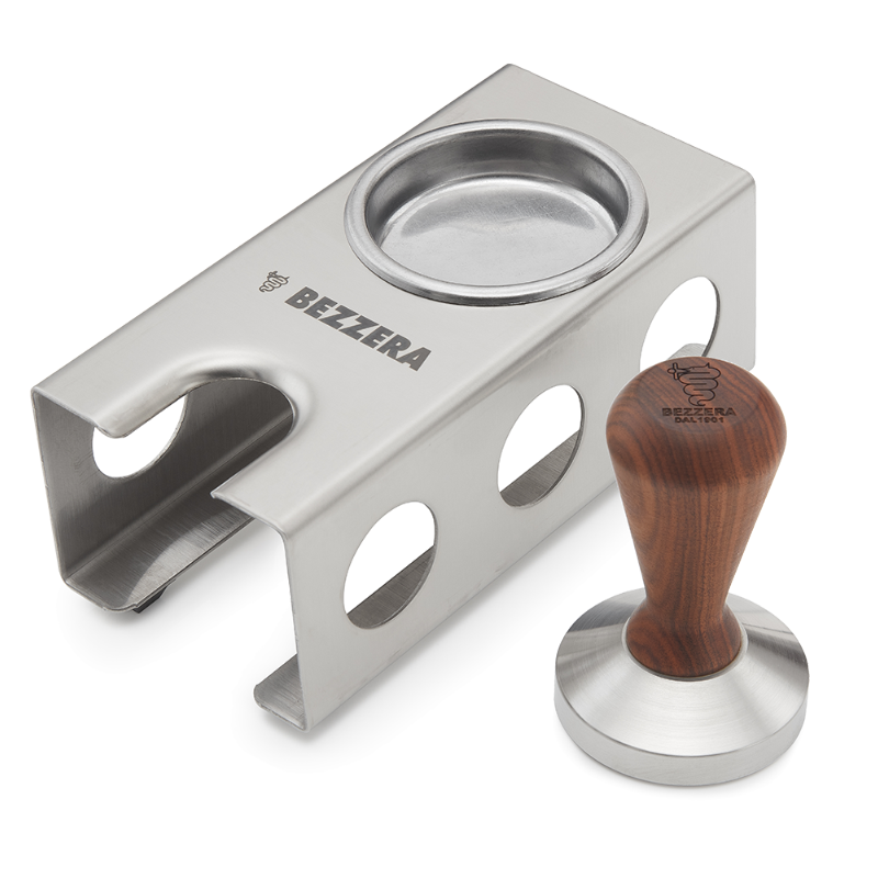 Bezzera Wood tamper set 58mm vlak 