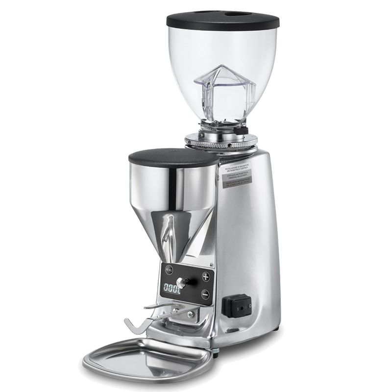 Mazzer Mini Electronic B gepolijst aluminium 2023