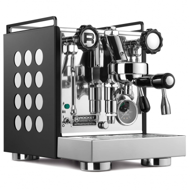 Vereniging Oorlogszuchtig maximaal Bestel Rocket Espresso Appartamento Nera Wit Semi automatische espressomachines  Online